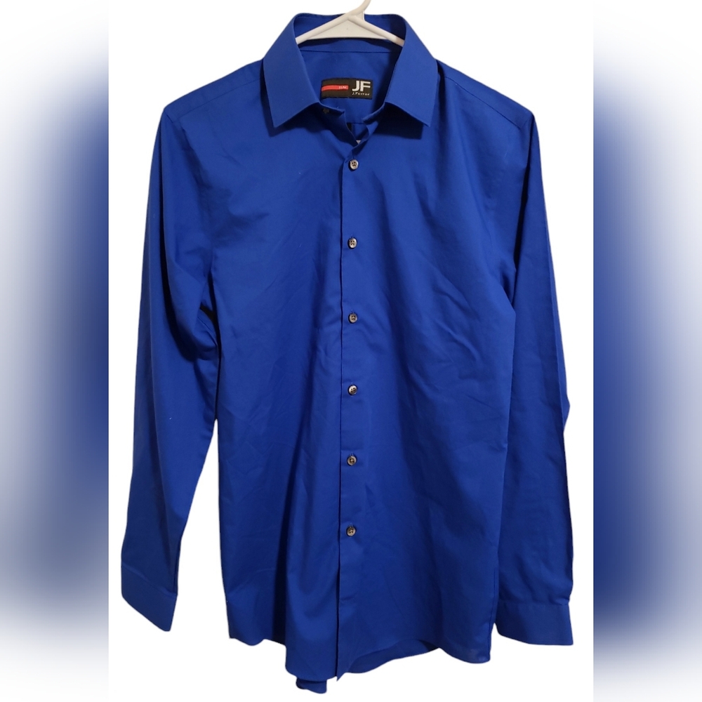 J. Ferrar Dress Shirt Mens S & Slim